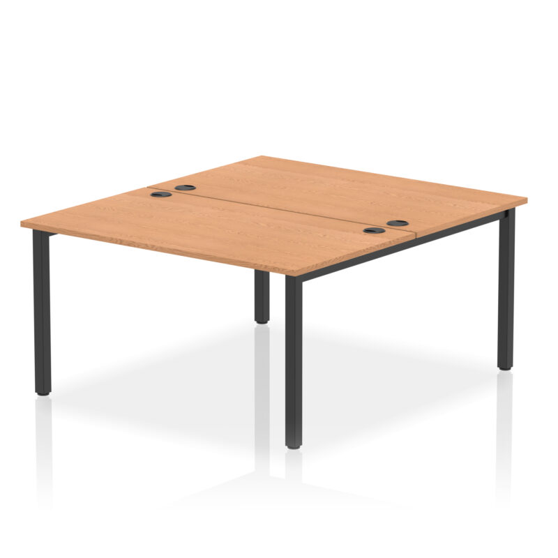 impulse b2b bench desk 2 person