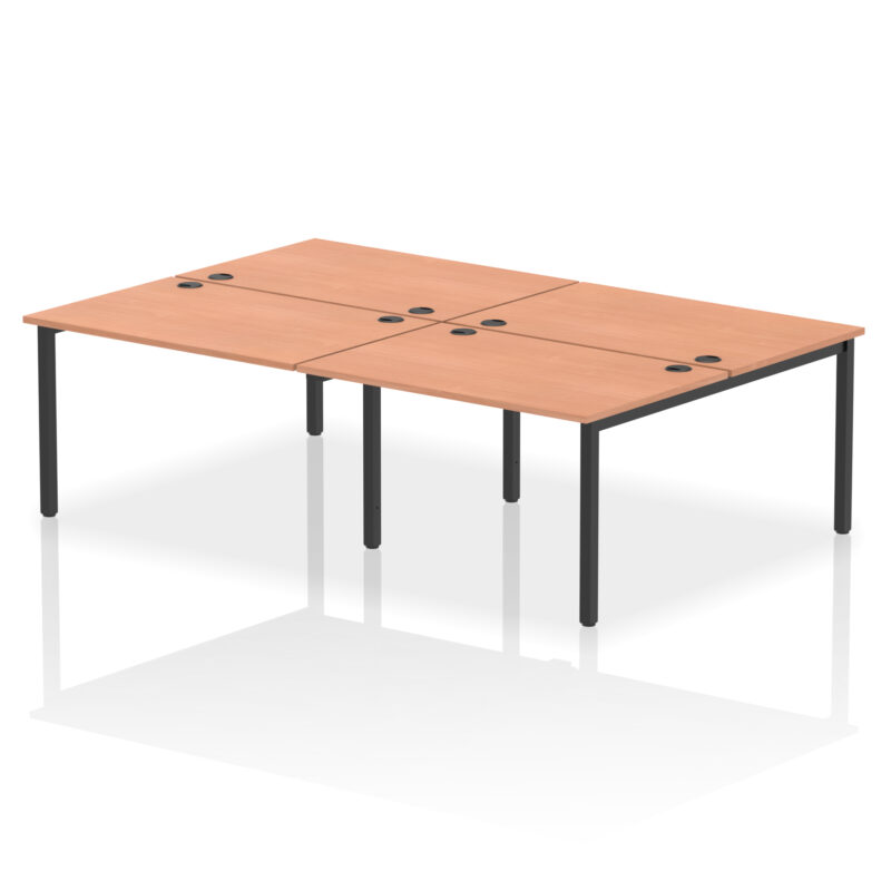 impulse b2b bench desk 4 person