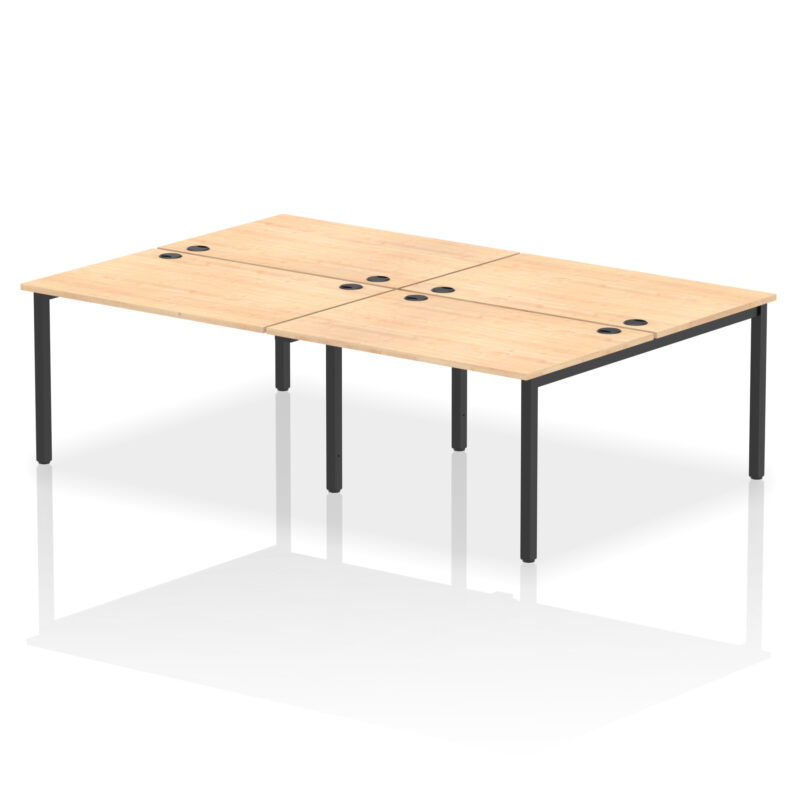 impulse b2b bench desk 4 person