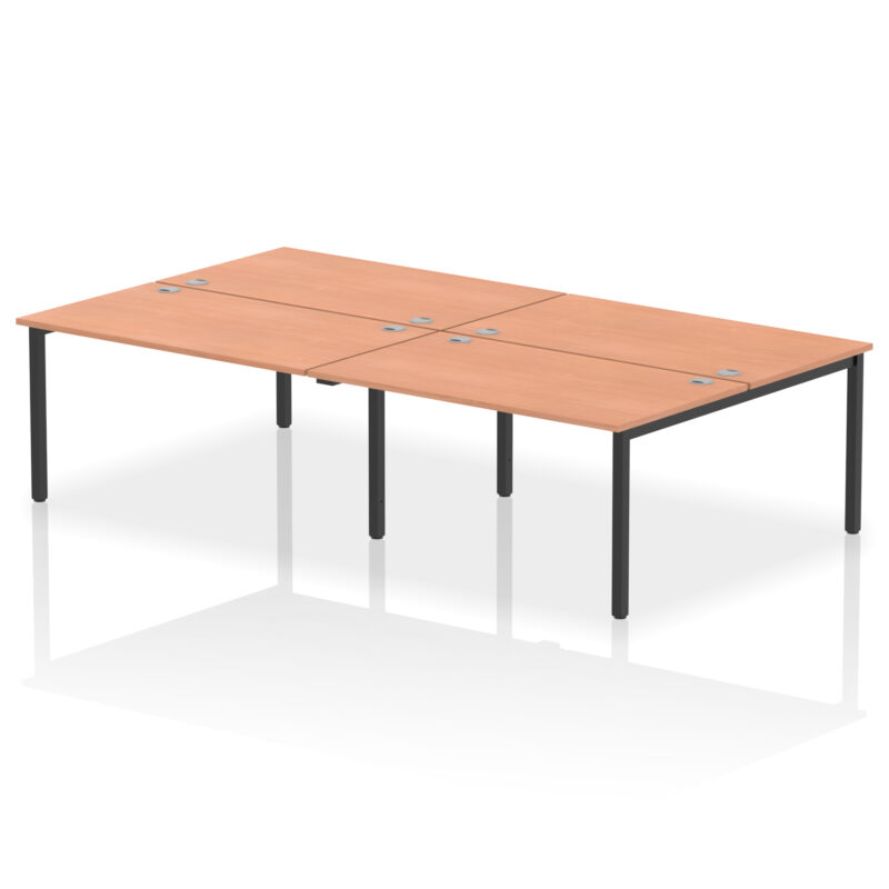 impulse b2b bench desk 4 person