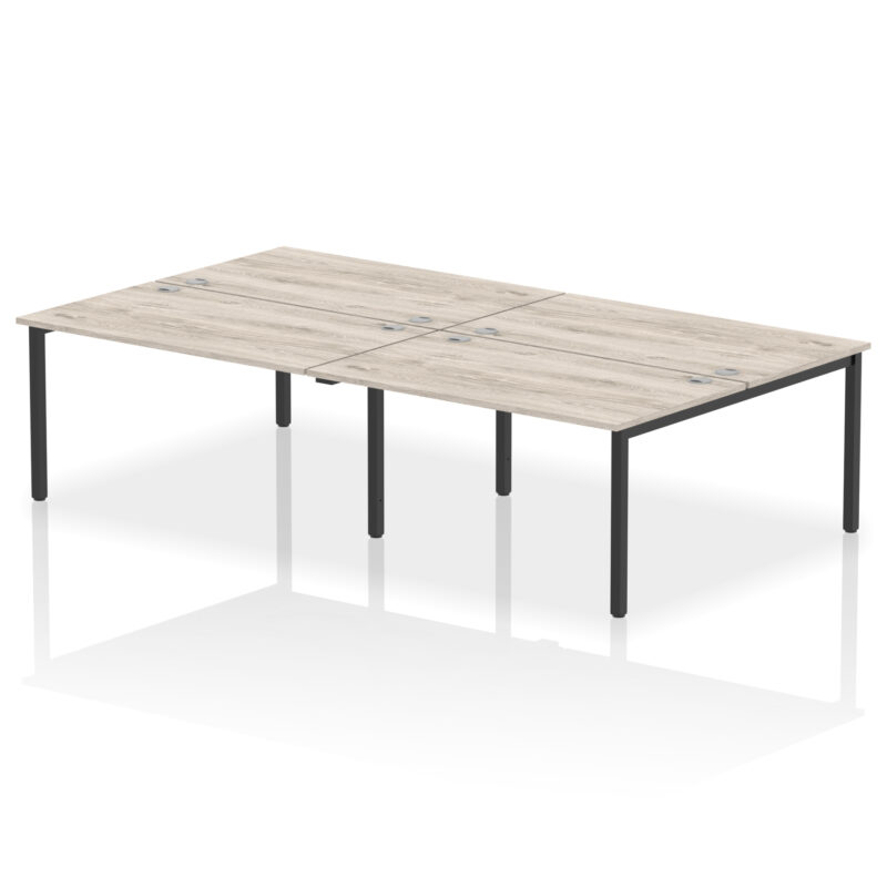 impulse b2b bench desk 4 person