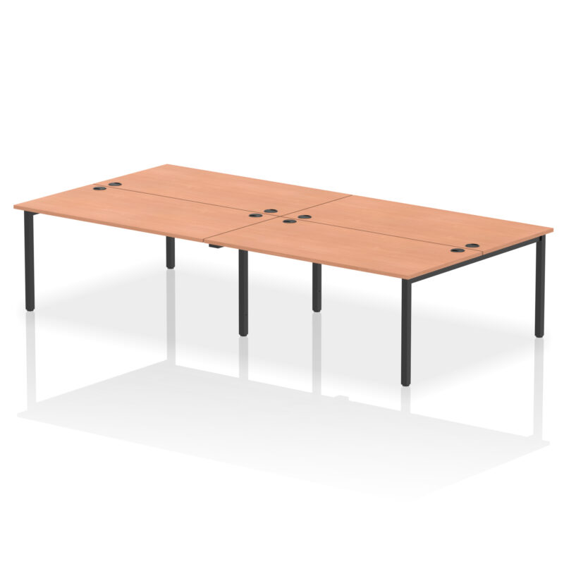 impulse b2b bench desk 4 person