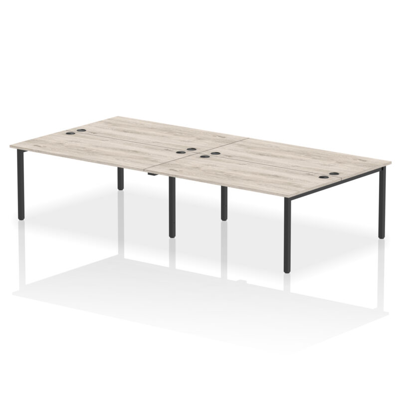 impulse b2b bench desk 4 person