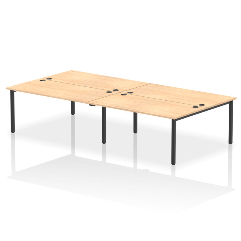 impulse b2b bench desk 4 person