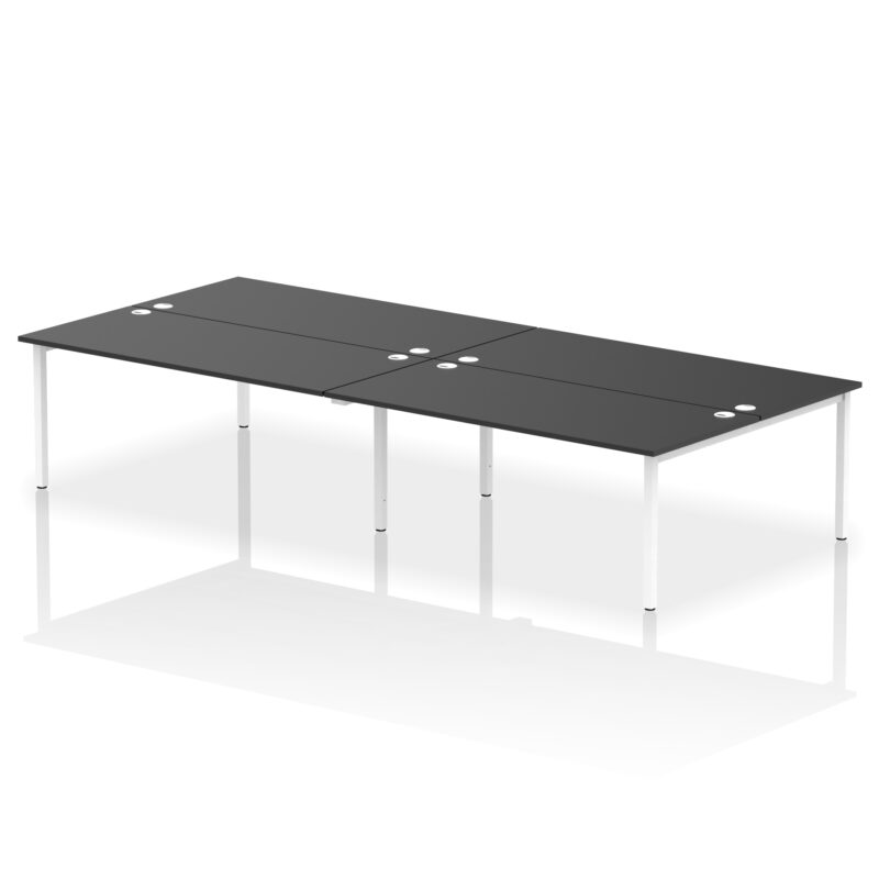 impulse b2b bench desk 4 person