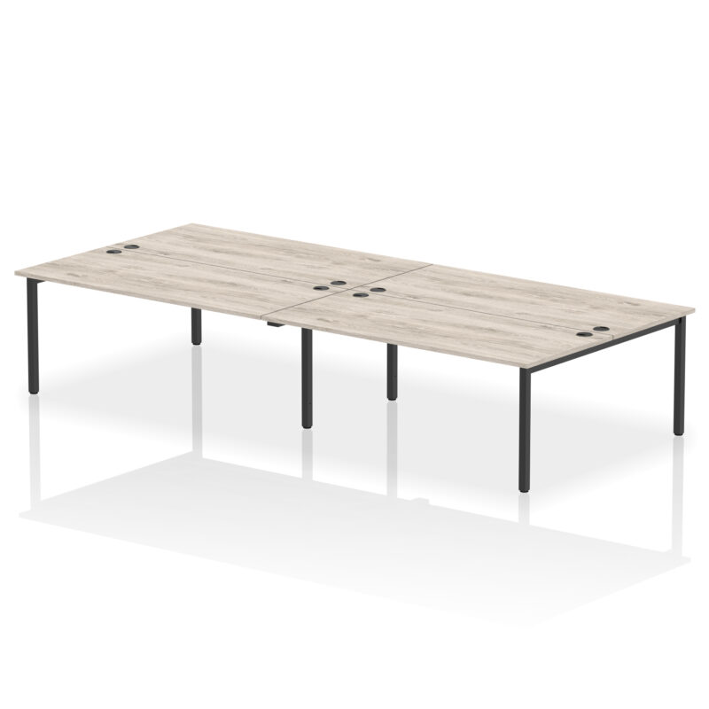 impulse b2b bench desk 4 person