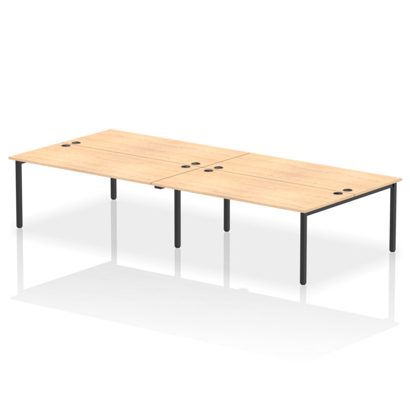 impulse b2b bench desk 4 person