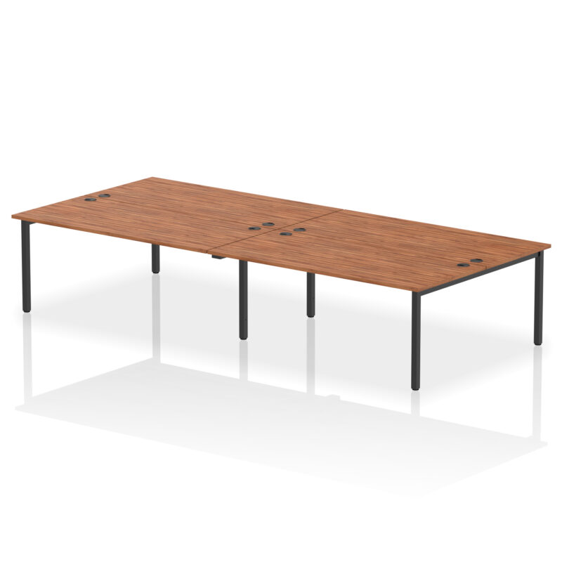 impulse b2b bench desk 4 person