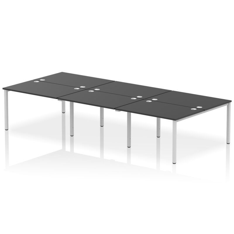 impulse b2b bench desk 6 person