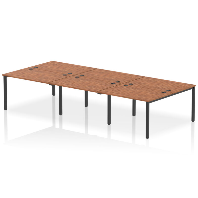 impulse b2b bench desk 6 person