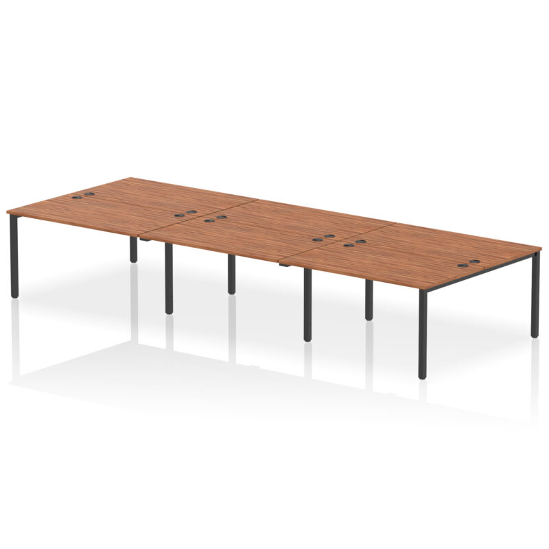 impulse b2b bench desk 6 person