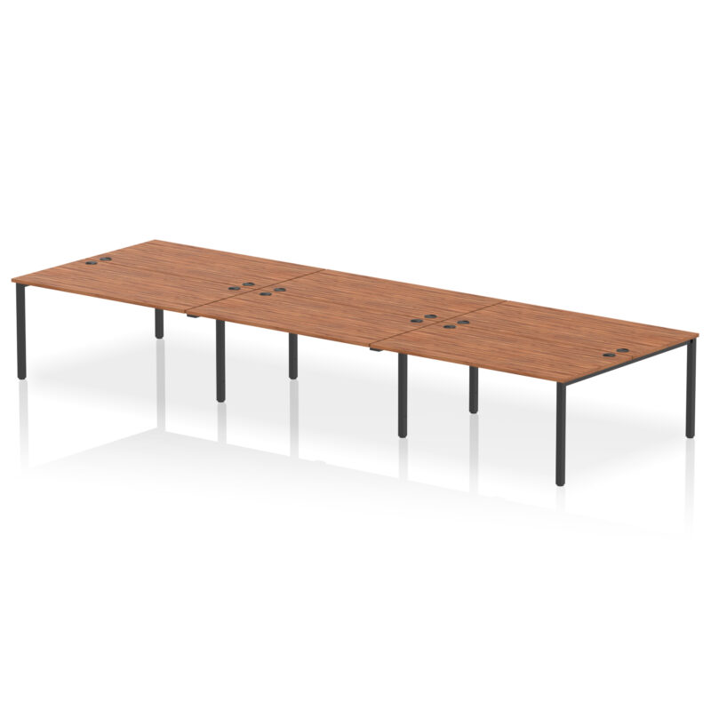 impulse b2b bench desk 6 person