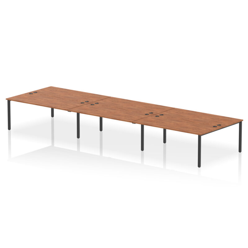 impulse b2b bench desk 6 person
