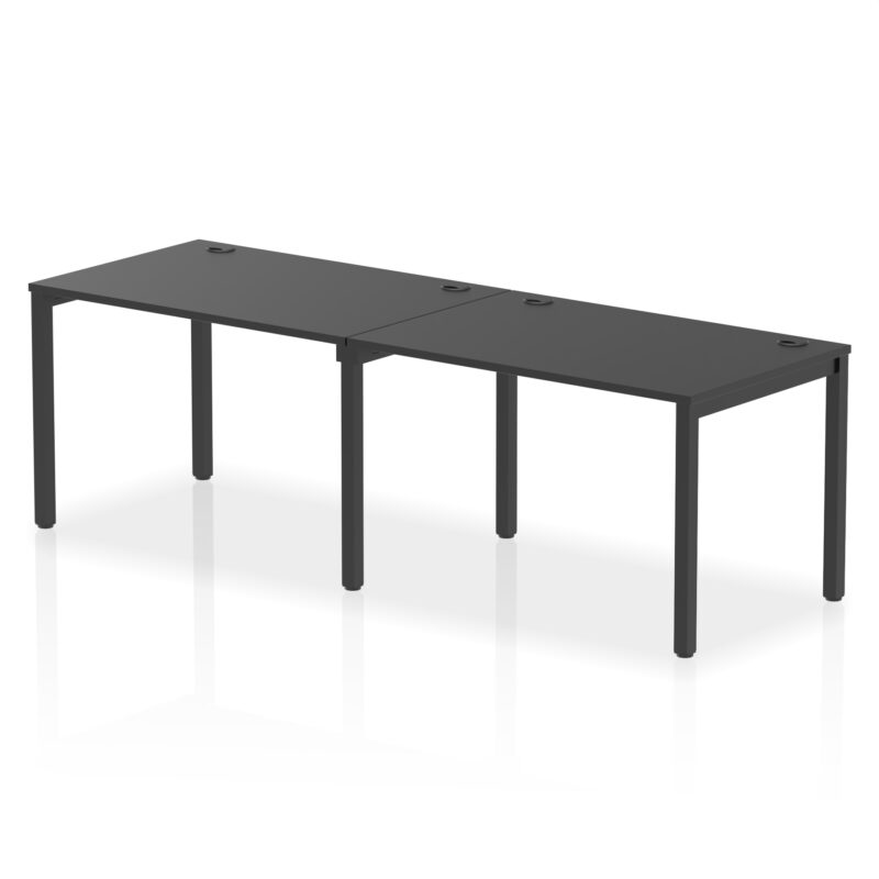 impulse single row bench desk 2 person