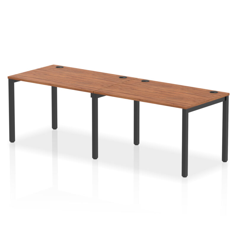 impulse single row bench desk 2 person