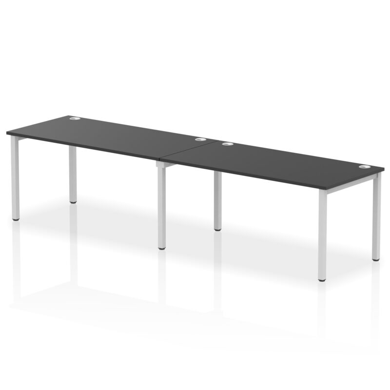 impulse single row bench desk 2 person