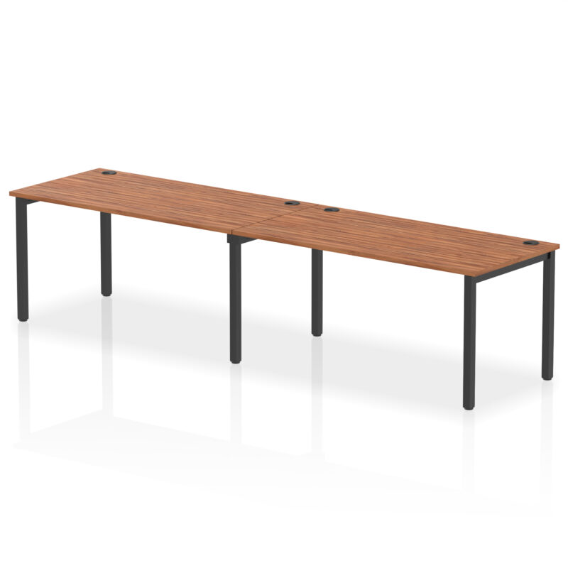 impulse single row bench desk 2 person