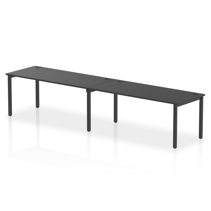 impulse single row bench desk 2 person
