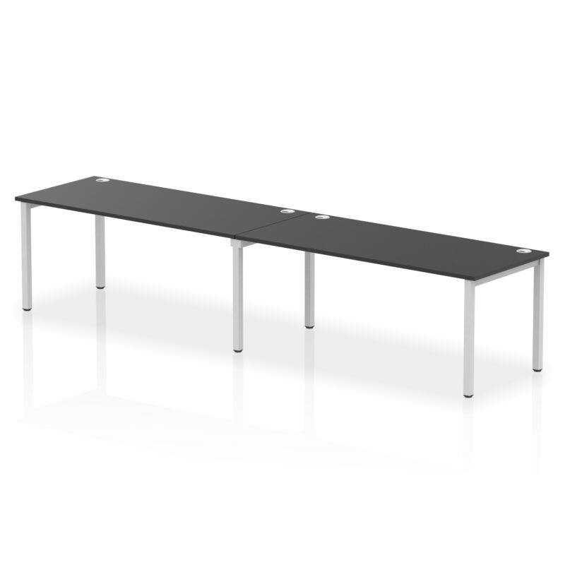 impulse single row bench desk 2 person