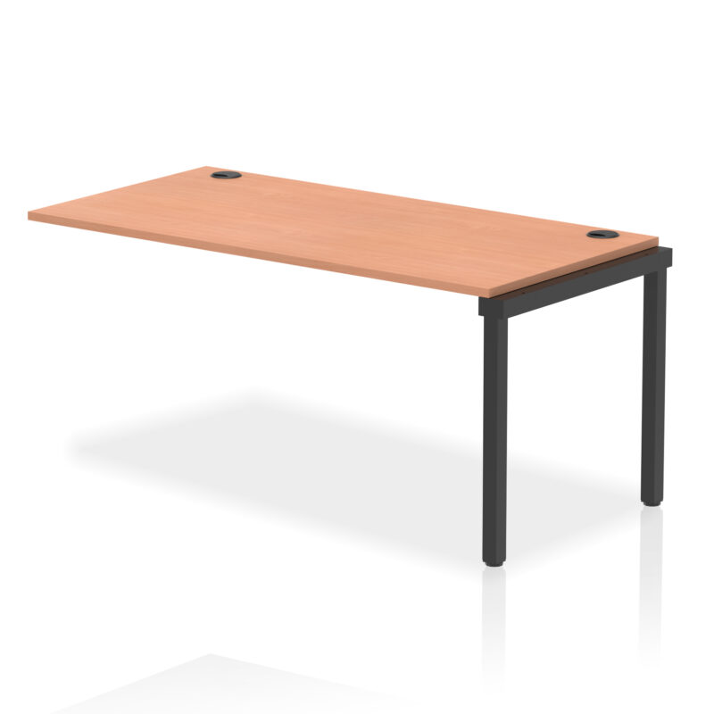 impulse single row bench desk extension kit