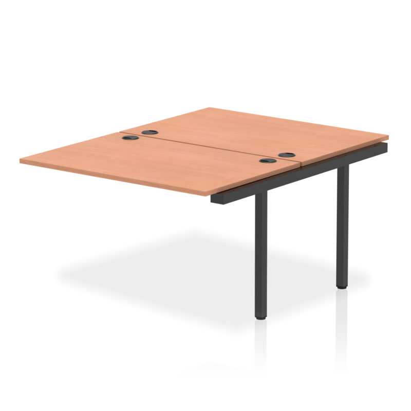 impulse b2b bench desk 2 person extension kit
