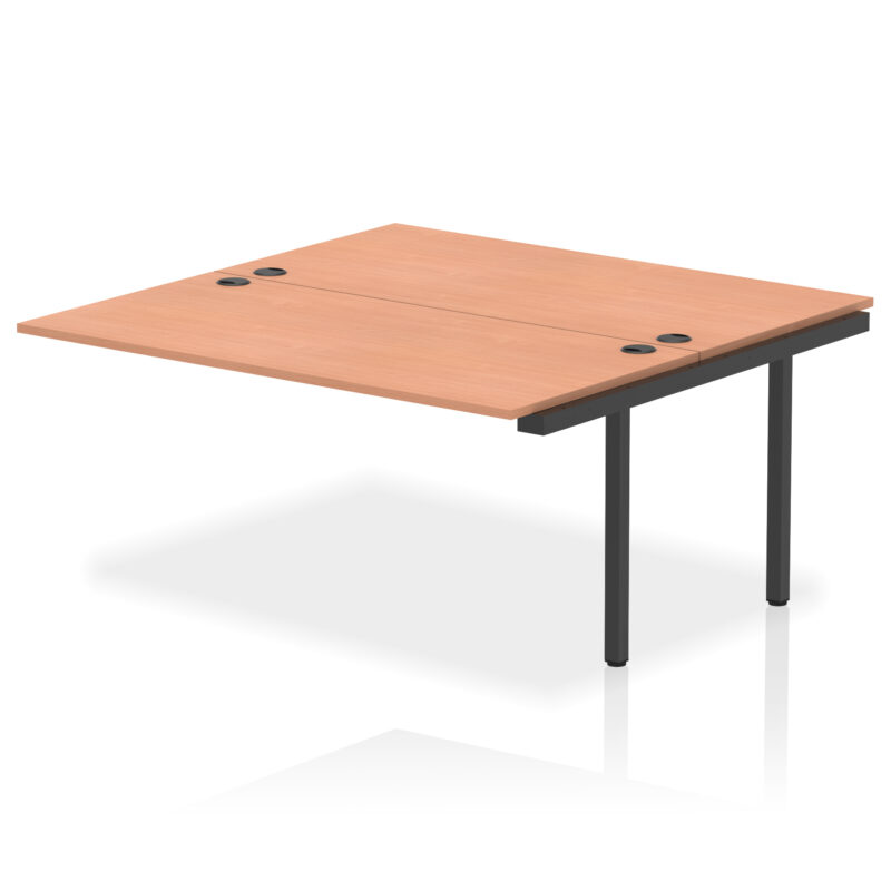 impulse b2b bench desk 2 person extension kit