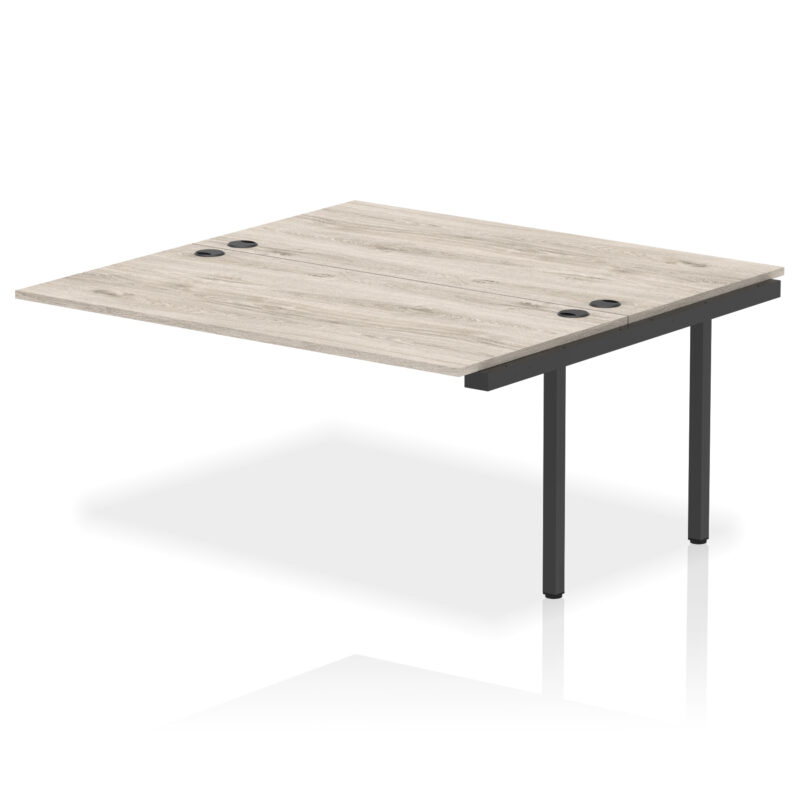 impulse b2b bench desk 2 person extension kit