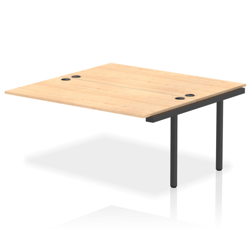 impulse b2b bench desk 2 person extension kit