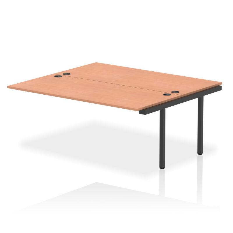 impulse b2b bench desk 2 person extension kit