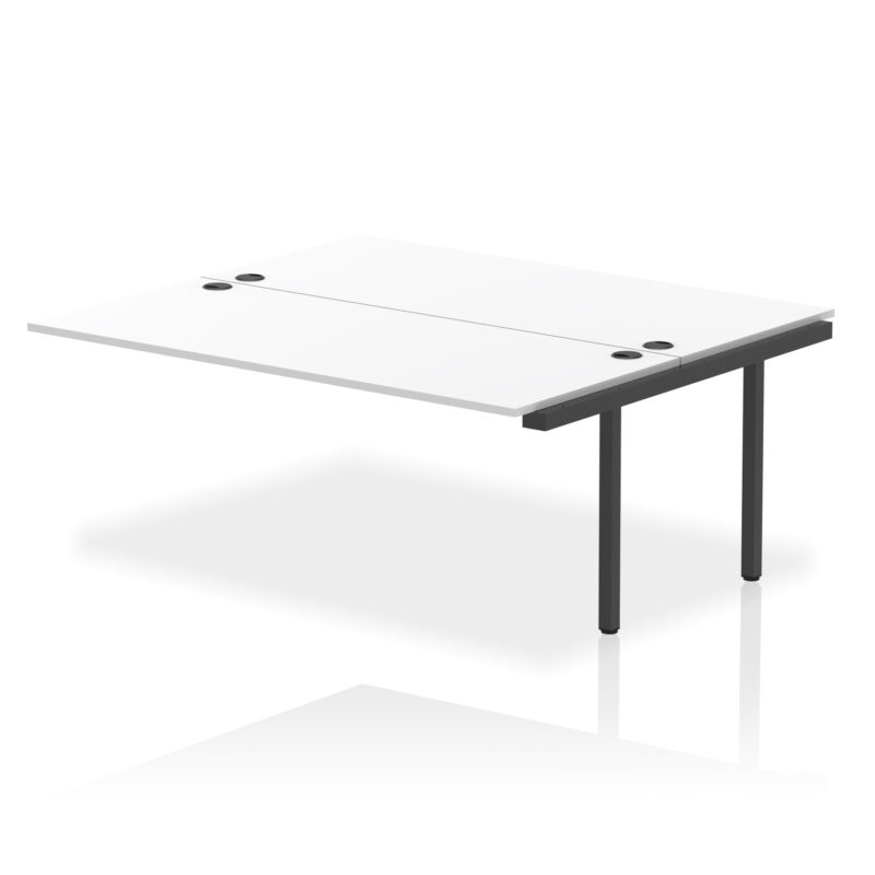 impulse b2b bench desk 2 person extension kit