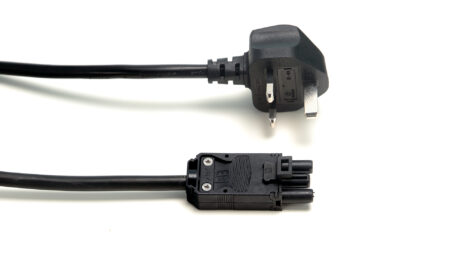 impulse mains lead uk plug to 3 pole connector