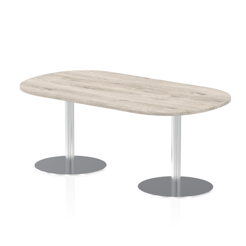 italia boardroom table silver leg
