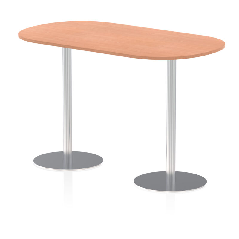italia boardroom table silver leg