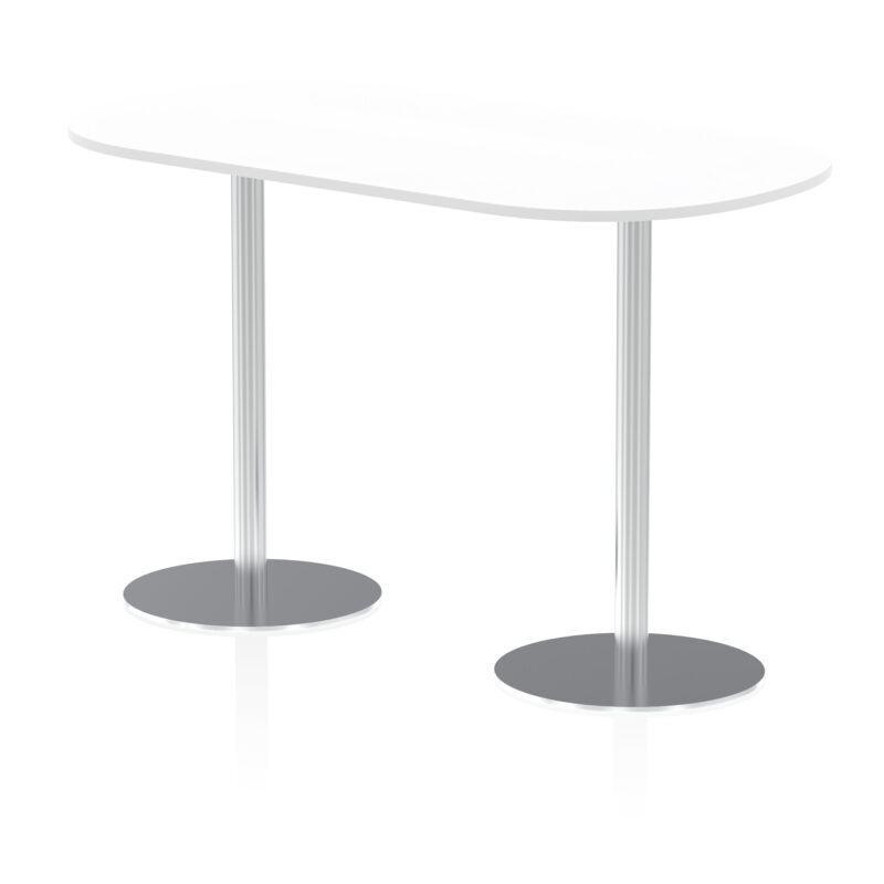 italia boardroom table silver leg