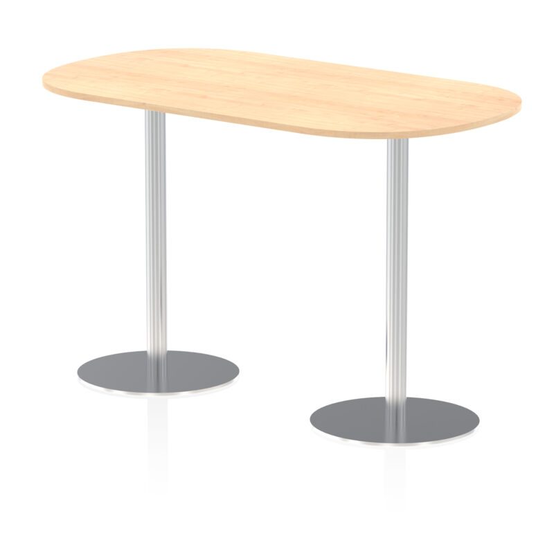 italia boardroom table silver leg