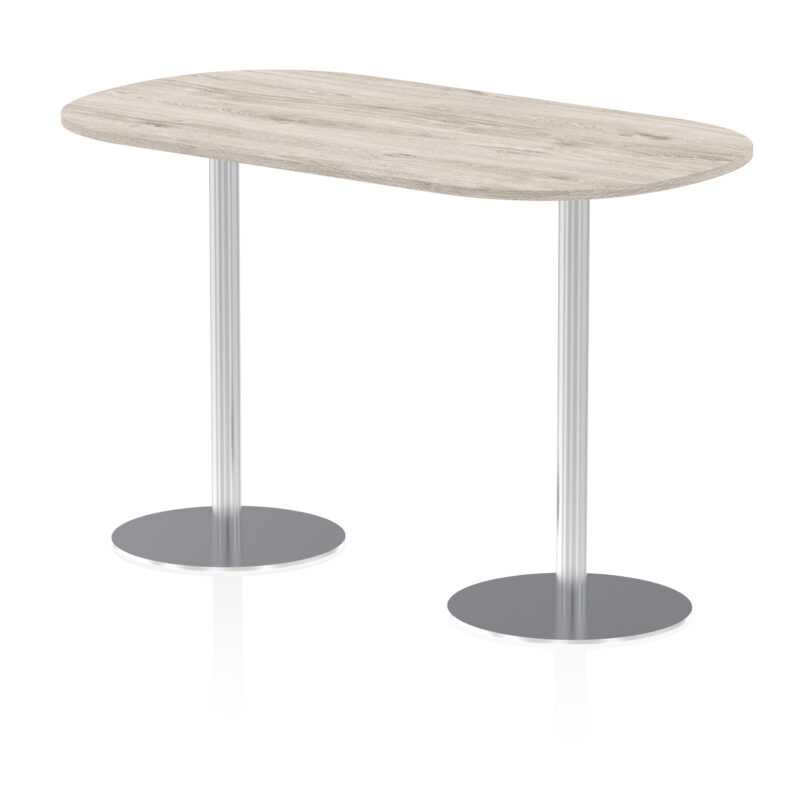 italia boardroom table silver leg