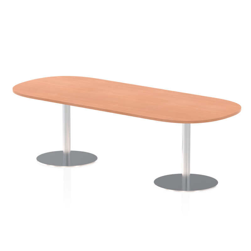 italia boardroom table silver leg