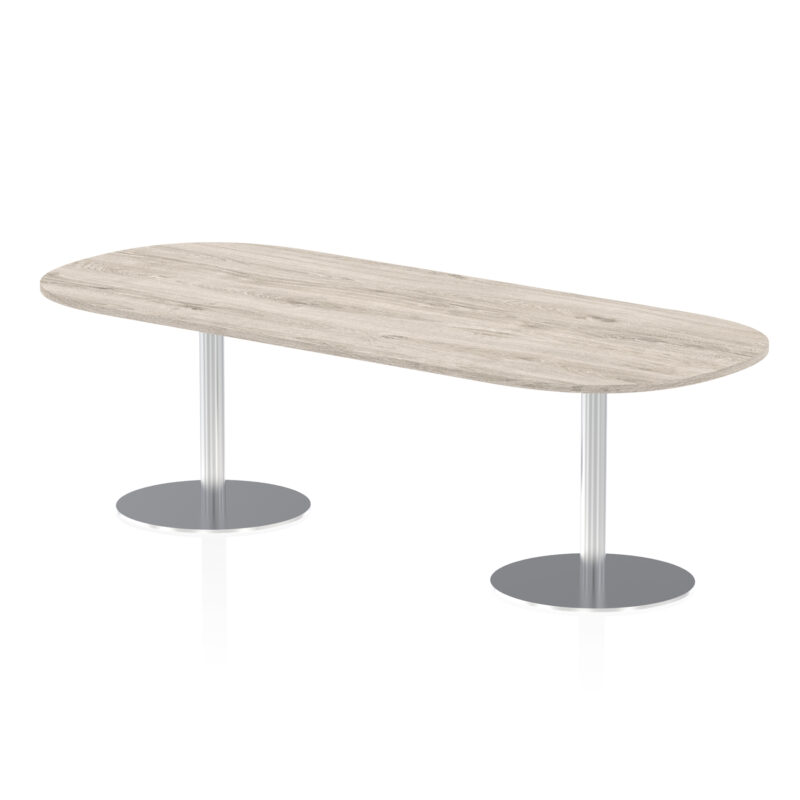italia boardroom table silver leg