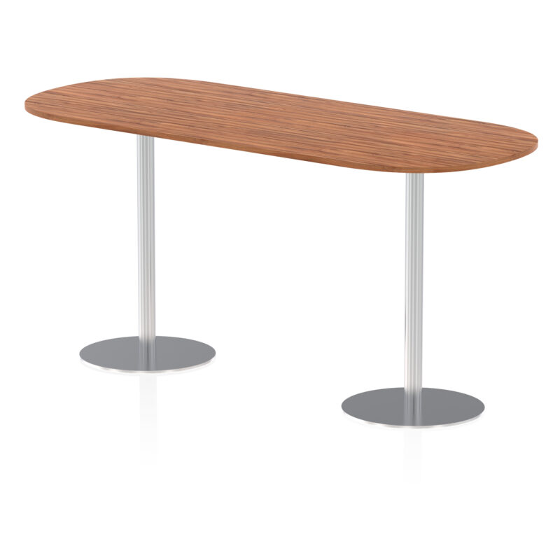 italia boardroom table silver leg