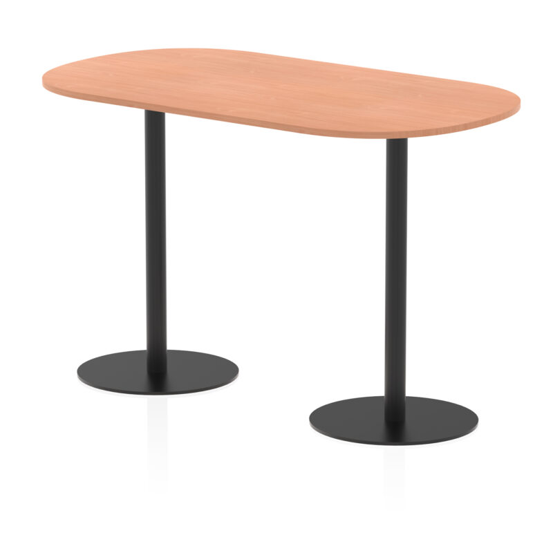 italia boardroom table black leg