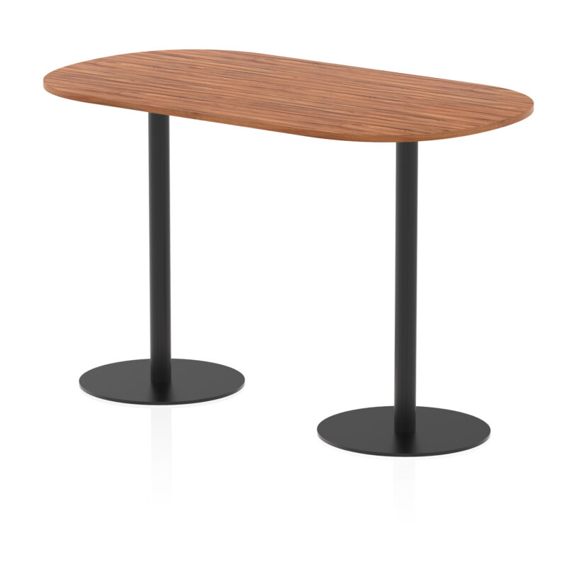 italia boardroom table black leg