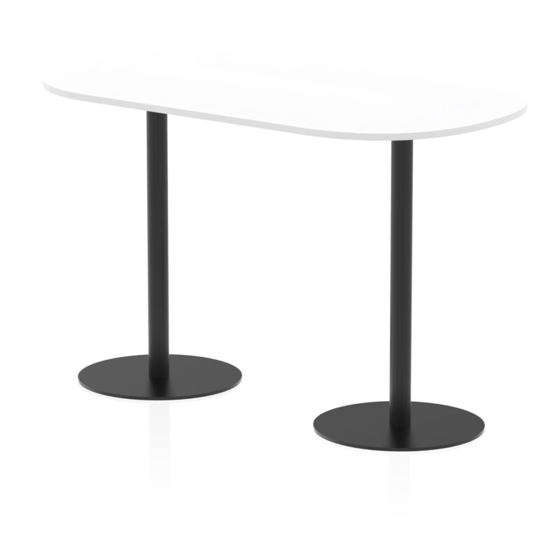 italia boardroom table black leg