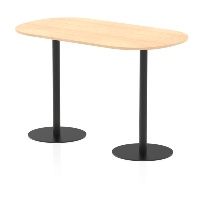 italia boardroom table black leg