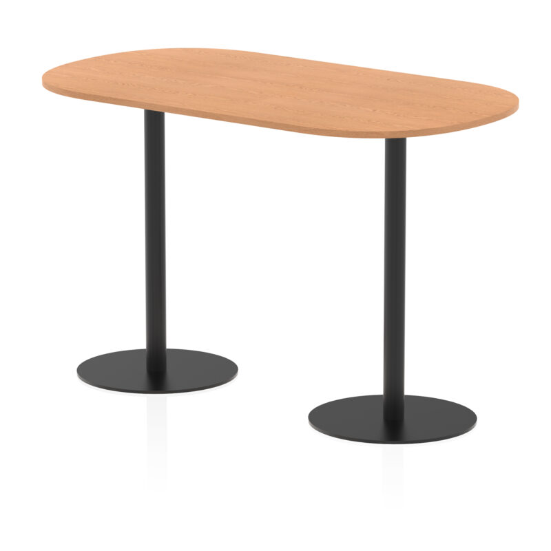 italia boardroom table black leg