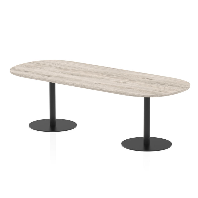 italia boardroom table black leg