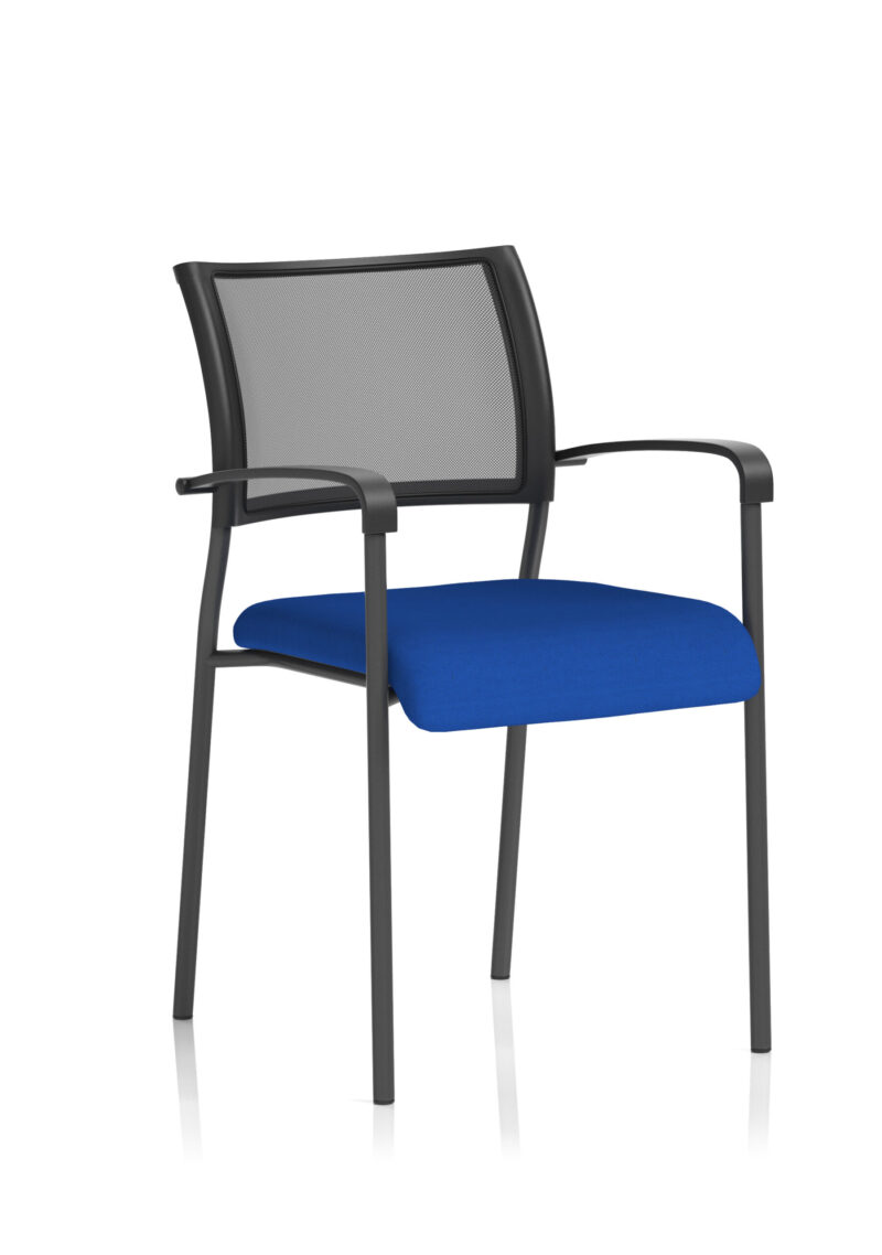 brunswick medium back stacking visitor office chair