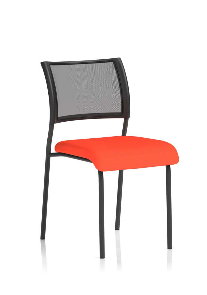 brunswick medium back stacking visitor office chair