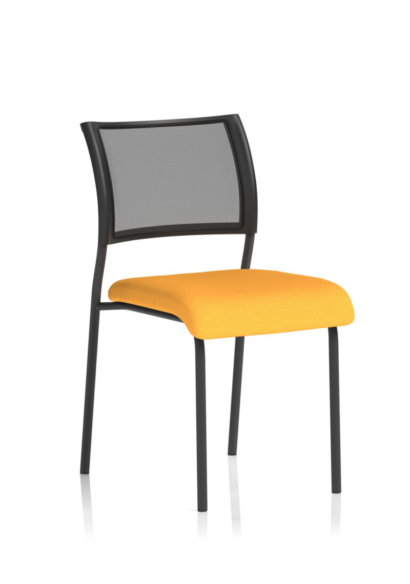 brunswick medium back stacking visitor office chair