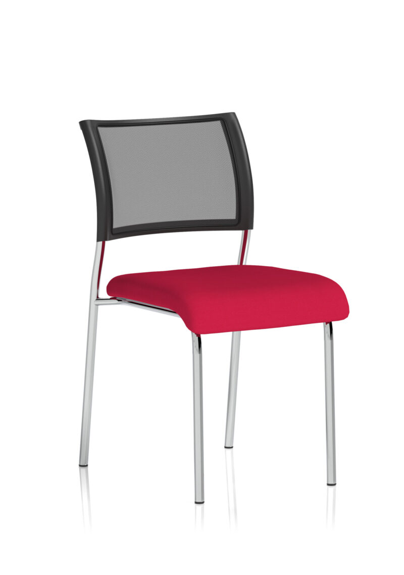 brunswick medium back stacking visitor office chair