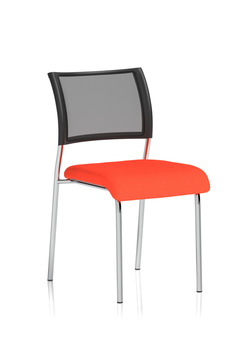 brunswick medium back stacking visitor office chair